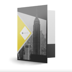 Business presentation folder